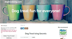 Desktop Screenshot of dogtreaticing.com